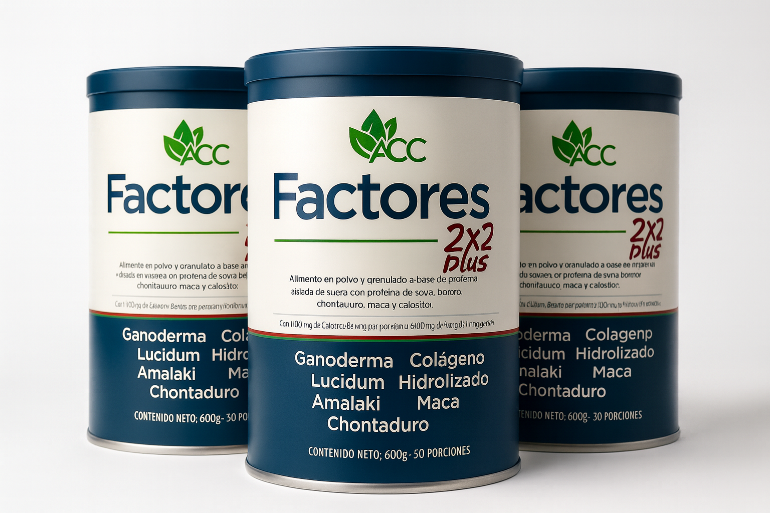 KIT x 3 unidades - Factores 2X2 Plus