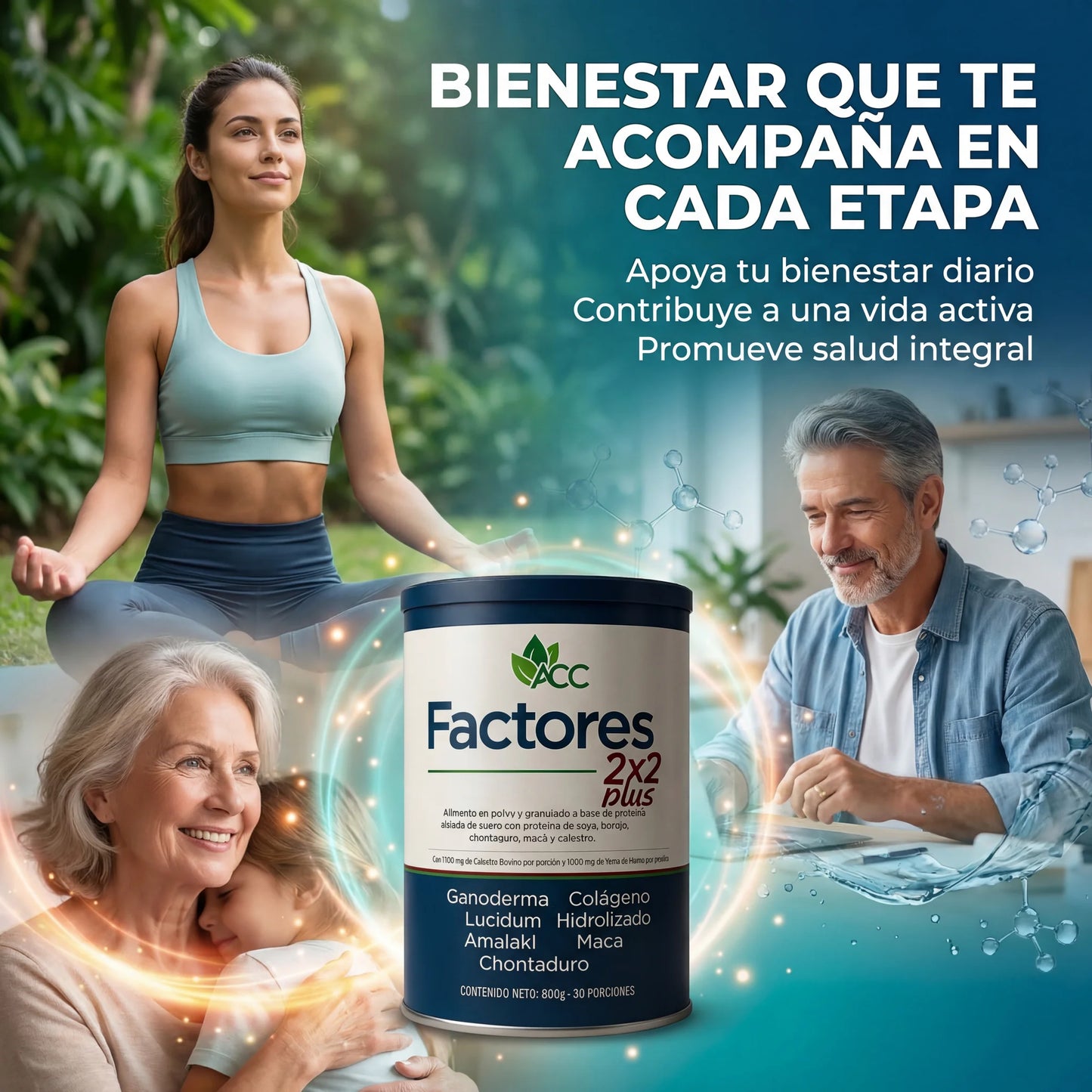 Paga 6 lleva 8 - Factores 2X2 Plus