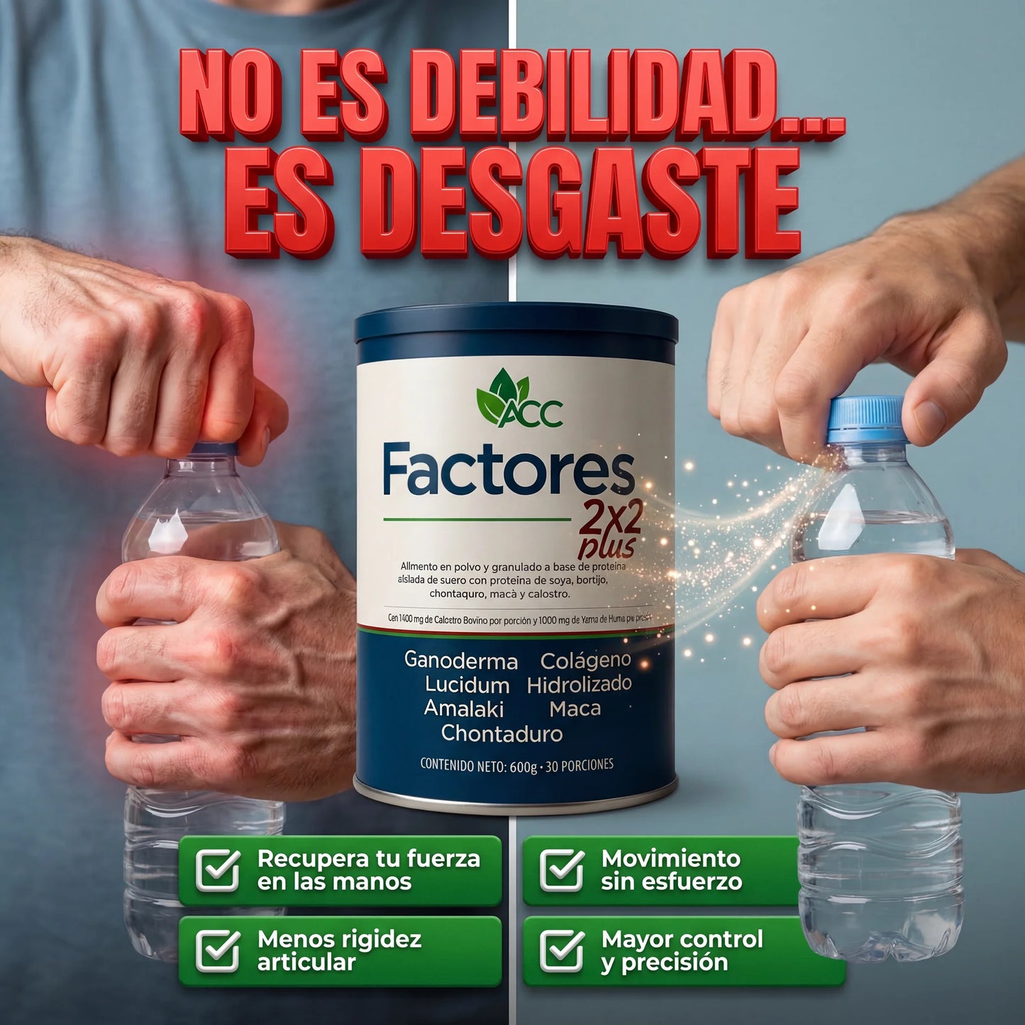 Paga 6 lleva 8 - Factores 2X2 Plus