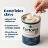 Factores 2X2 Plus x 1 unidad